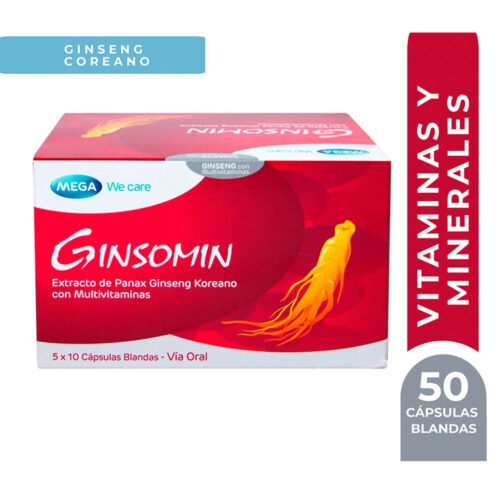 Ginsomin Cja X 50 Cap.Blanda